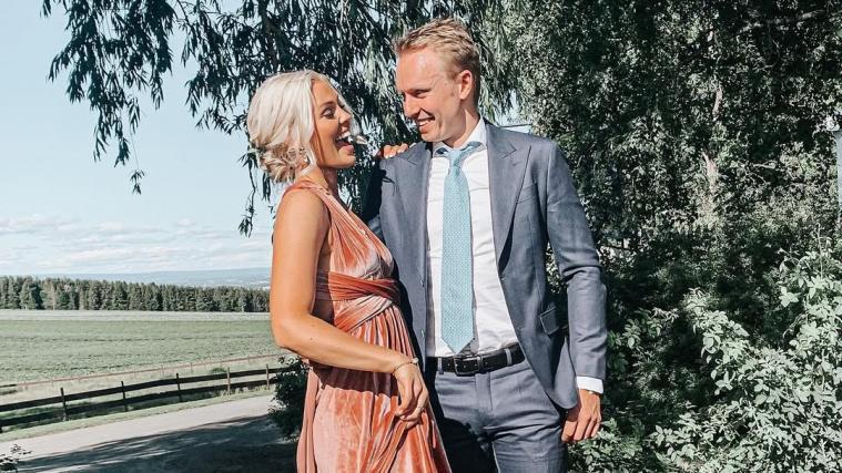 Henrik Kristoffersen mit seiner Frau Tonje: Sie wurden kürzlich Eltern.