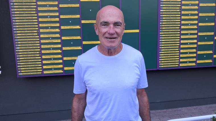 Heribert Mayr ist in Wimbledon vor Ort.
