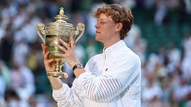 Jannik Sinner hat beim diesjährigen Wimbledon-Turnier ein Rekord-Preisgeld abgestaubt. © ANSA / NEIL HALL