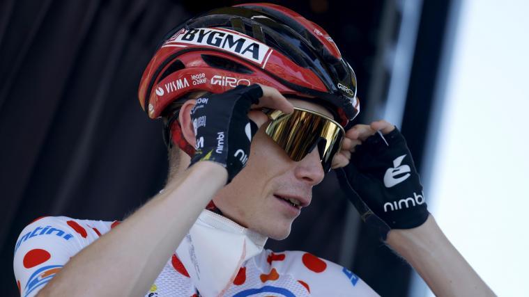 Jonas Vingegaard im Bergtrikot der Tour de France. © ANSA / GUILLAUME HORCAJUELO
