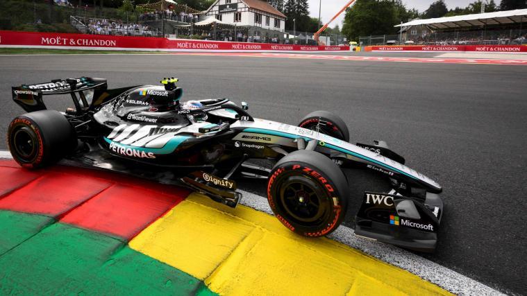 Kimi Antonelli holte sich die Pole in Spa. © APA/afp / JOHN THYS