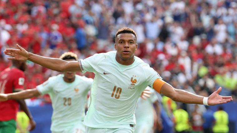 Kylian Mbappé führte Frankreich ins Halbfinale. © APA/afp / ODD ANDERSEN