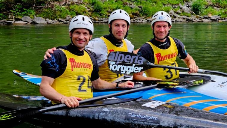 Markus Hager, Lukas Mayr und Stefan Senoner (von links). © SC Meran