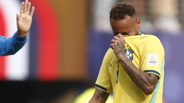 Neymar hat seinen Rücktritt verkündet. © ANSA / WILL OLIVER