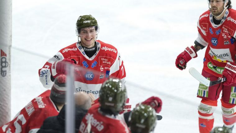 Pascal Brunner (links) hat den HC Bozen verlassen. © Vanna Antonello