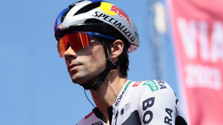 Primoz Roglic muss eine Zwangspause einlegen. © APA/AFP / LUCA BETTINI