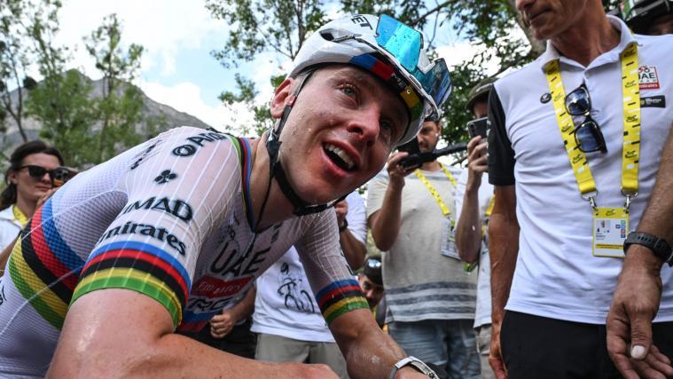 Tadej Pogacar is the hero of the Tour de France. © APA/afp / DARIO BELINGHERI