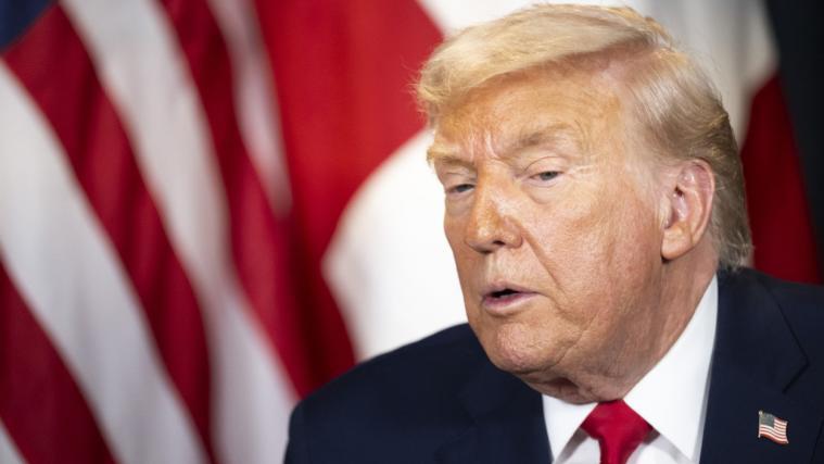 US-Präsident Donald Trump. © APA/KEYSTONE / LAURENT GILLIERON