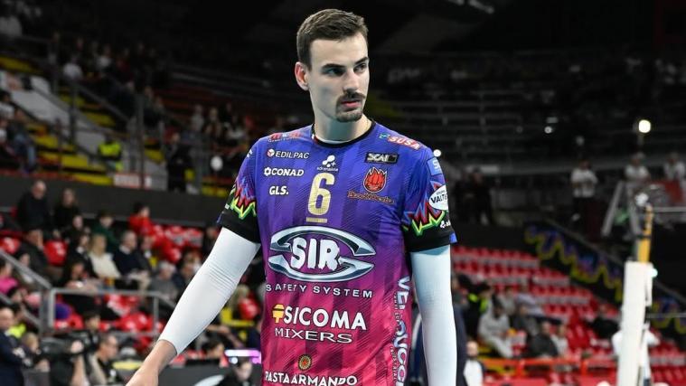 Volleyball-Star Simone Giannelli. © Tobias Unterhofer / Instagram/SirSafetyPerugia