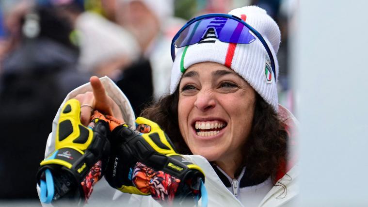Will auch weiterhin im Skiweltcup jubeln: Federica Brignone. © APA/afp / STEFANO RELLANDINI
