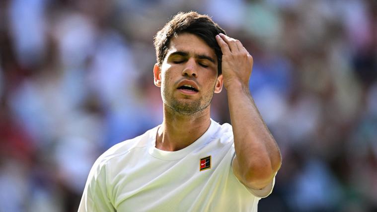 Carlos Alcaraz muss weiter pausieren. © AFP / KIRILL KUDRYAVTSEV