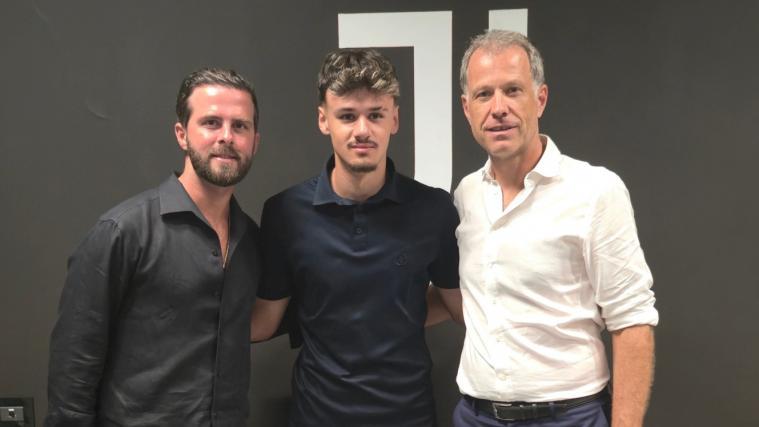 Der Unterlandler Andreas Goller hat Toptalent Kerim Alajbegovic mit der Hilfe von Miralem Pjanic (l.) zu Juve gelotst. © zVg/A. Goller