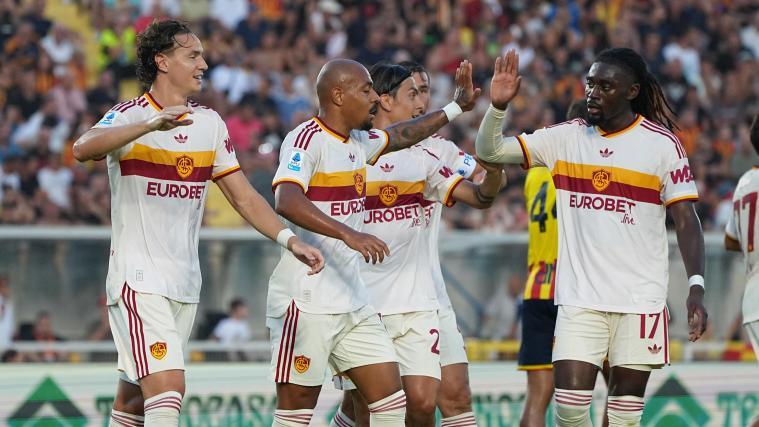Die Roma feierte einen Kantersieg. © ANSA / ABBONDANZA SCURO LEZZI