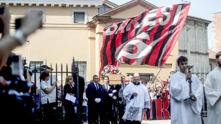 Franco Baresi wurde am Dienstag in Mailand beigesetzt. © ANSA / MOURAD BALTI TOUATI
