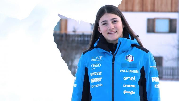 Fühlt sich im Schnee am wohlsten: Ski-Ass Anna Trocker. © Felice Calabrò