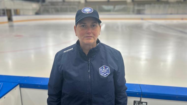 Italiens neue Cheftrainerin: Stacey Colarossi © Italia Hockey