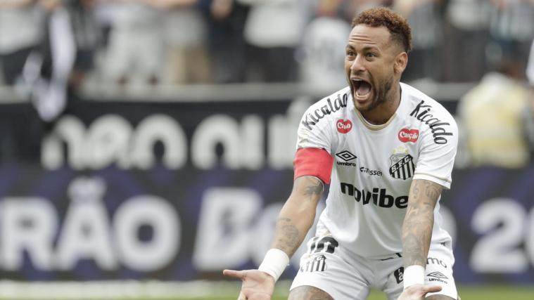 Neymar rastete völlig aus. © ANSA / Sebastiao Moreira