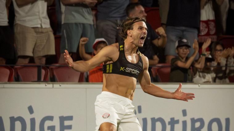 Simone Davi wurde zum FCS-Helden. © FC Südtirol