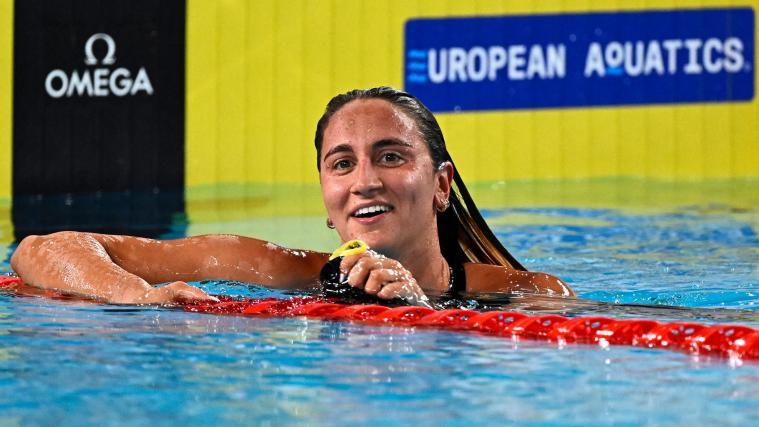 War erneut eine Klasse für sich: Simona Quadarella © APA/afp / JULIEN DE ROSA