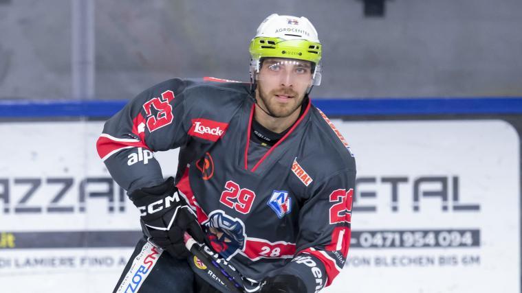 Adam Capannelli was defeated by the Rittner Buam. © Max Pattis