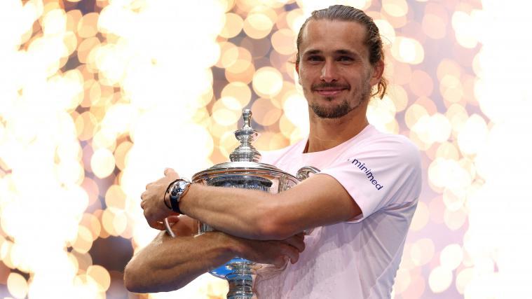 Alexander Zverev hat die US Open gewonnen und für einen skurrilen Moment gesorgt. © APA / MATTHEW STOCKMAN