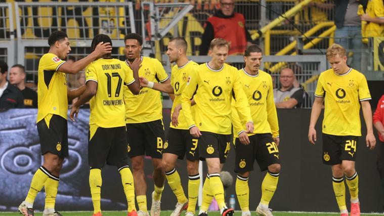 Borussia Dortmund bleibt ohne Makel. © APA/afp / LEON KUEGELER