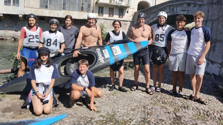 Das Team des SC Meran in Vobarno.