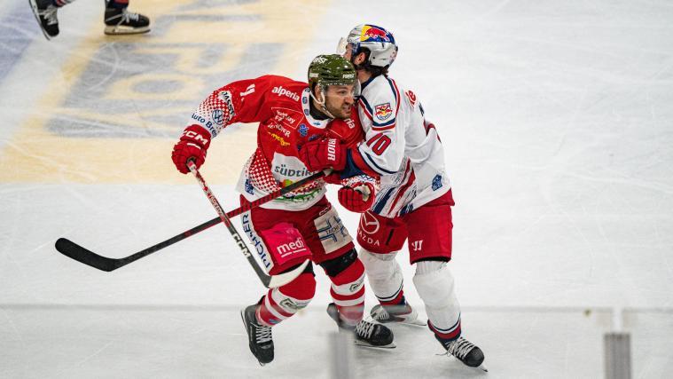 Der HC Bozen ist bei Red Bull Salzburg gefordert. © HCB/Loris Bregolato