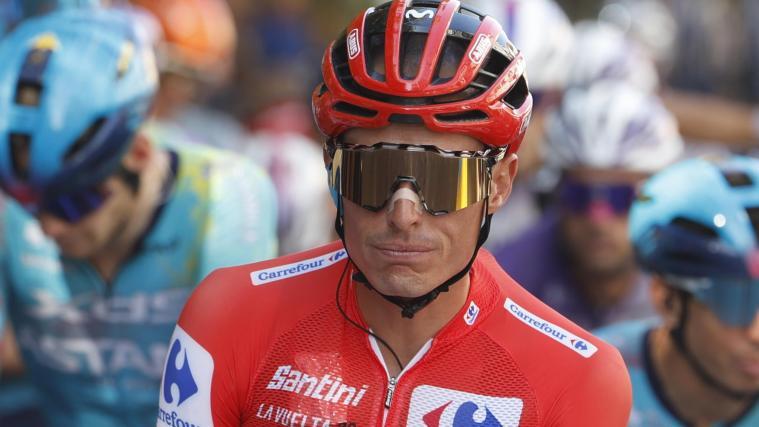 Enric Mas führt die Vuelta an. © ANSA / Javier Lizon