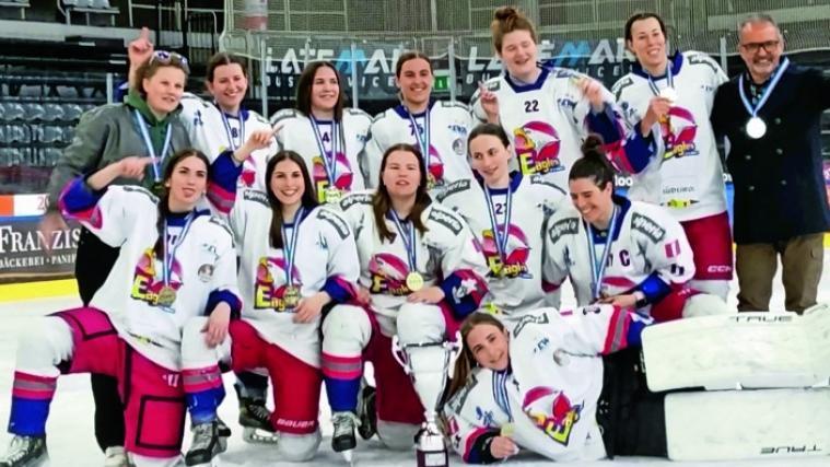EVB Eagles Südtirol sicherte sich den 15. Meistertitel.
