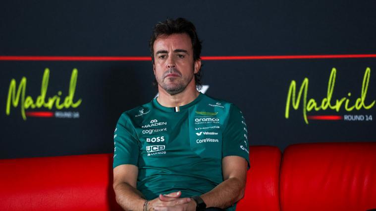 Fernarndo Alonso vor seinem ungewohnten Heimrennen in Madrid. © APA/afp / PIERRE-PHILIPPE MARCOU