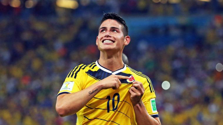 James Rodriguez, one of the stars of the 2014 World Cup, will not be joining Avellino after all. © APA/epa / PAOLO AGUILAR