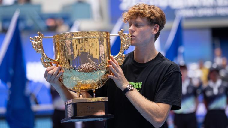 Kann seinen Titel in Peking nicht verteidigen: Jannik Sinner © ANSA / JESSICA LEE