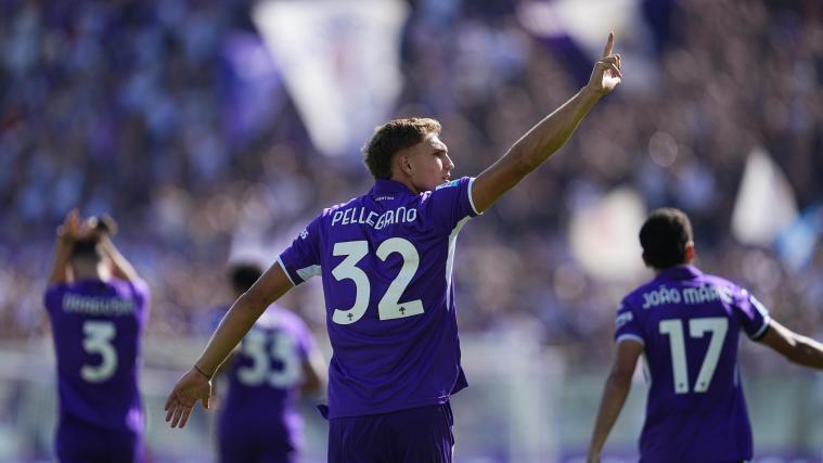 Mateo Pellegrino schoss Fiorentina auf die Siegerstraße. © ANSA / CLAUDIO GIOVANNINI