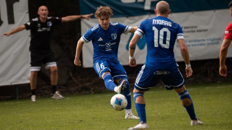 Noah Schweitzer hat einen guten Start in die neue Serie-D-Saison hingelegt. © P. Schwienbacher