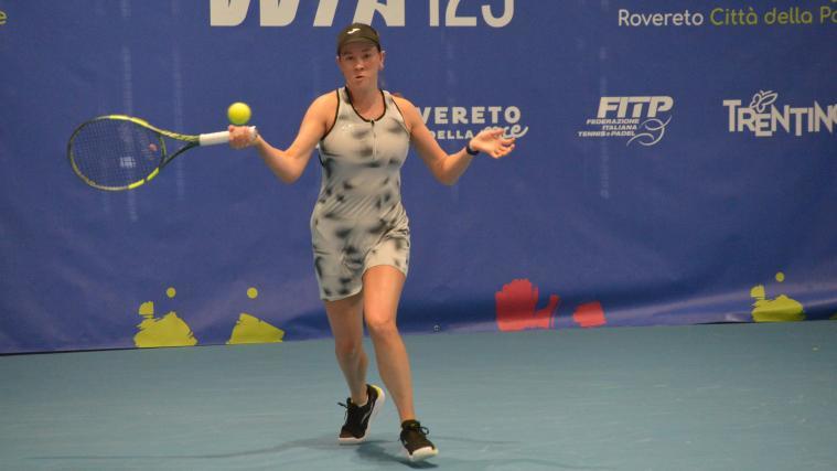 Dominika Salkova steht in zwei Finals. © WTA Rovereto