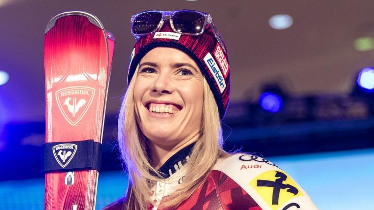 Katharina Liensberger ist auf dem Weg zurück. © APA / EXPA/ JOHANN GRODER