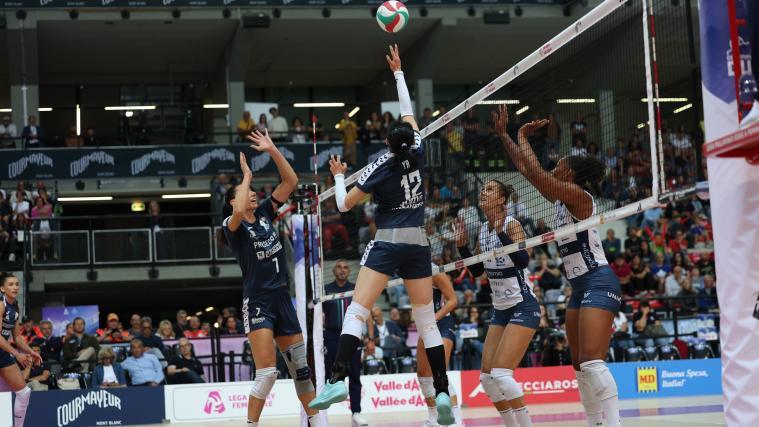 Raphaela Folie (mit der Nummer 7) steht am Sonntag im Einsatz. © RUBIN / FILIPPO RUBIN