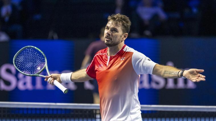 Stan Wawrinka verabschiedete sich von der Tennisbühne. © ANSA / GEORGIOS KEFALAS