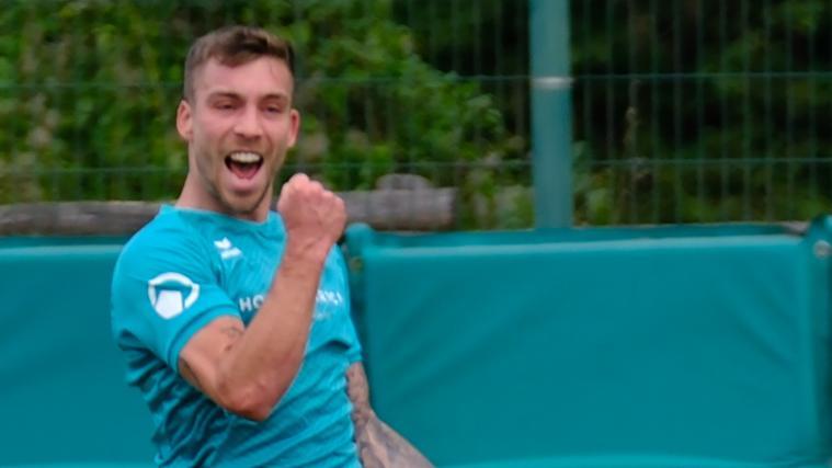 Traf nach seiner Einwechslung doppelt: Ronnie Aichhorner (St. Martin Moos). M. Dorn (3)