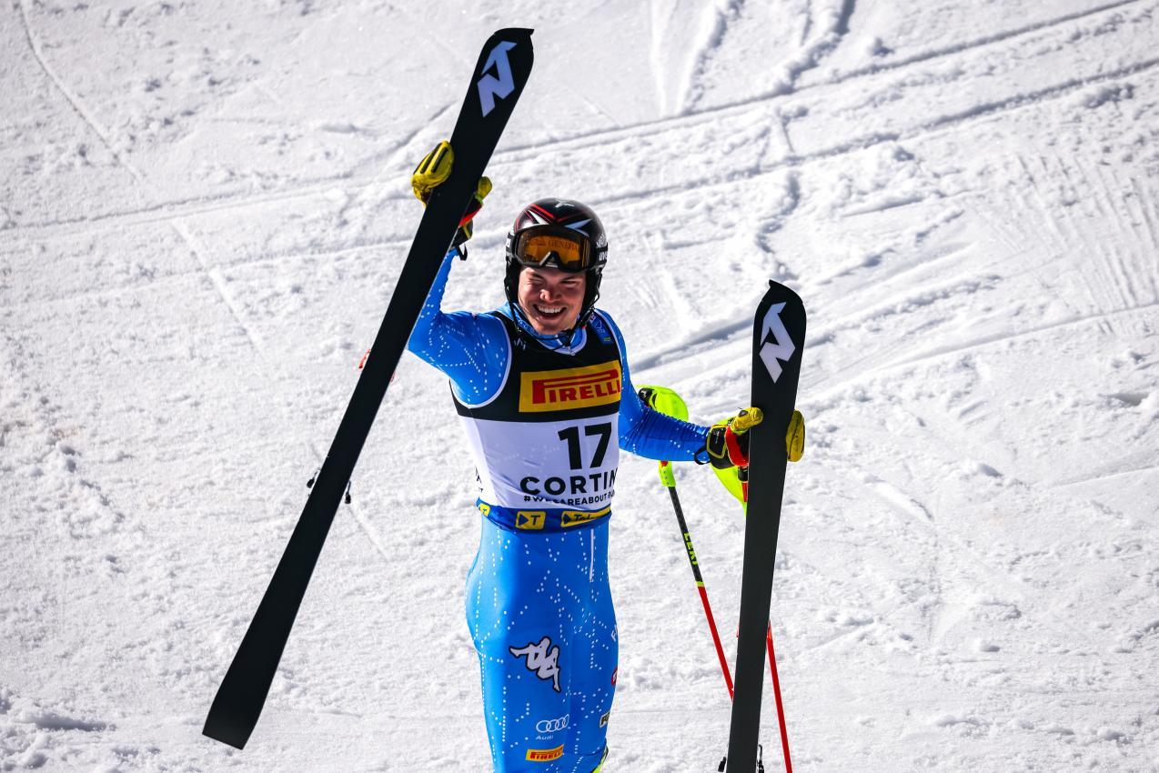 Vinatzer hat sich zurückgemeldet, eine Medaille aber knapp verpasst. © APA / EXPA/JOHANN GRODER