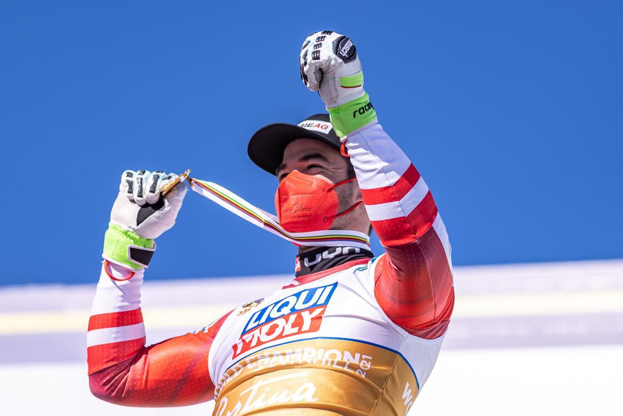 Vincent Kriechmayr war einer der Stars bei der WM. © APA / EXPA/JOHANN GRODER