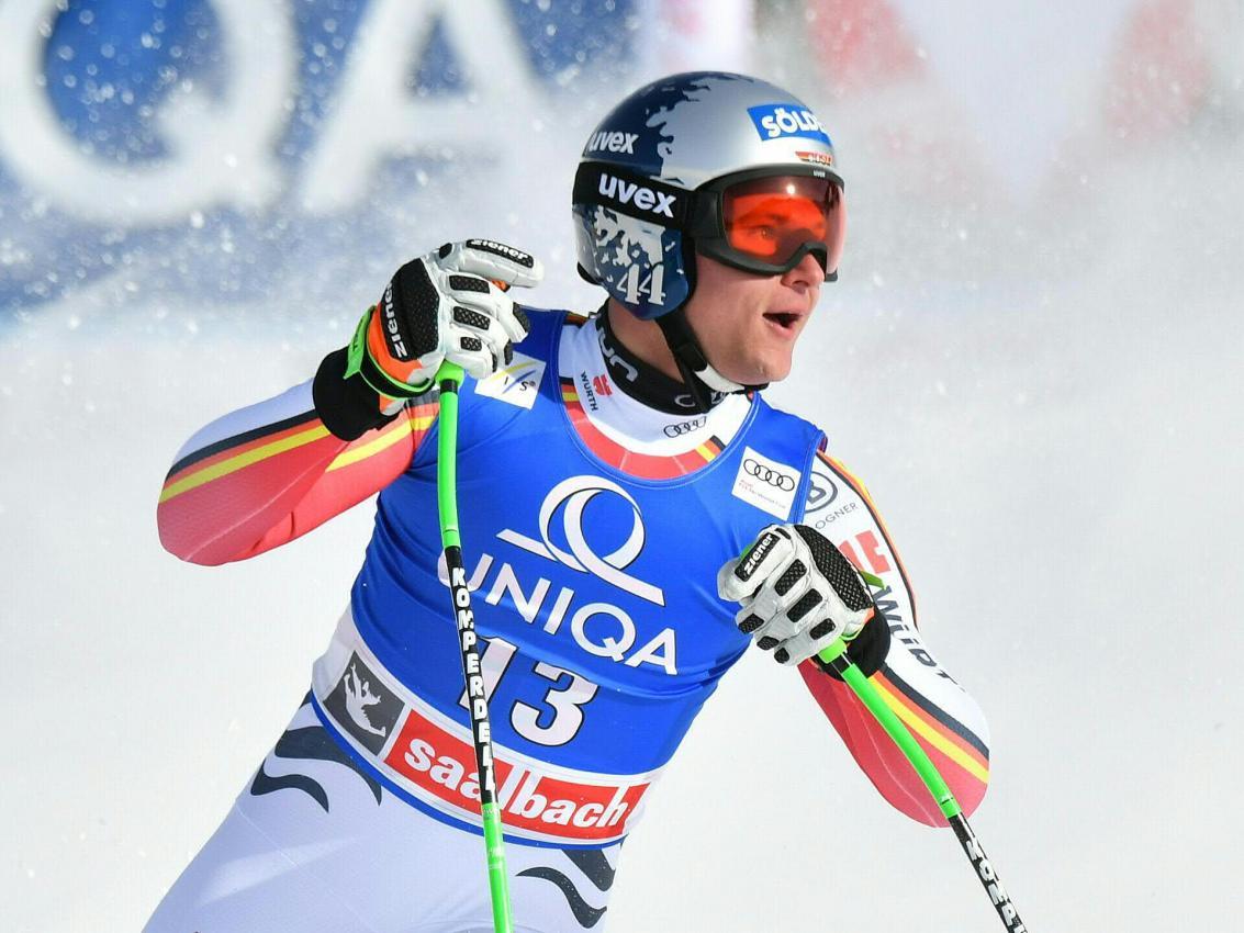 Thomas Dreßen feierte in Kitzbühel seinen größten Erfolg. © APA / BARBARA GINDL