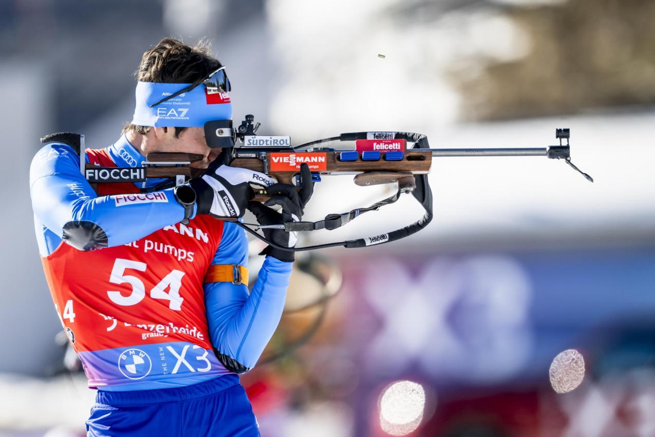 Tommaso Giacomel verpasste nur knapp eine Medaille. © ANSA / GIAN EHRENZELLER