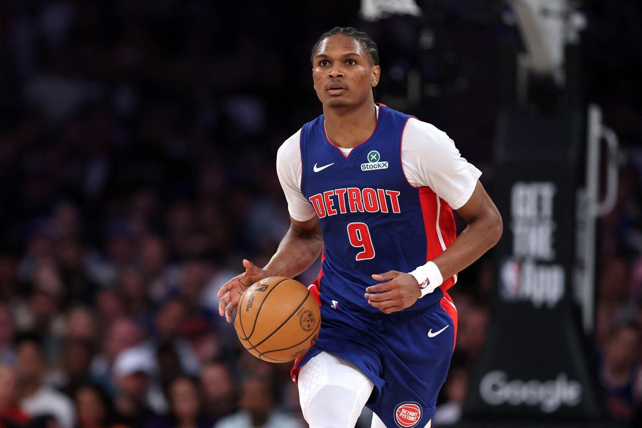 Ausar Thompson schlug mit Detroit zurück. © APA / SARAH STIER