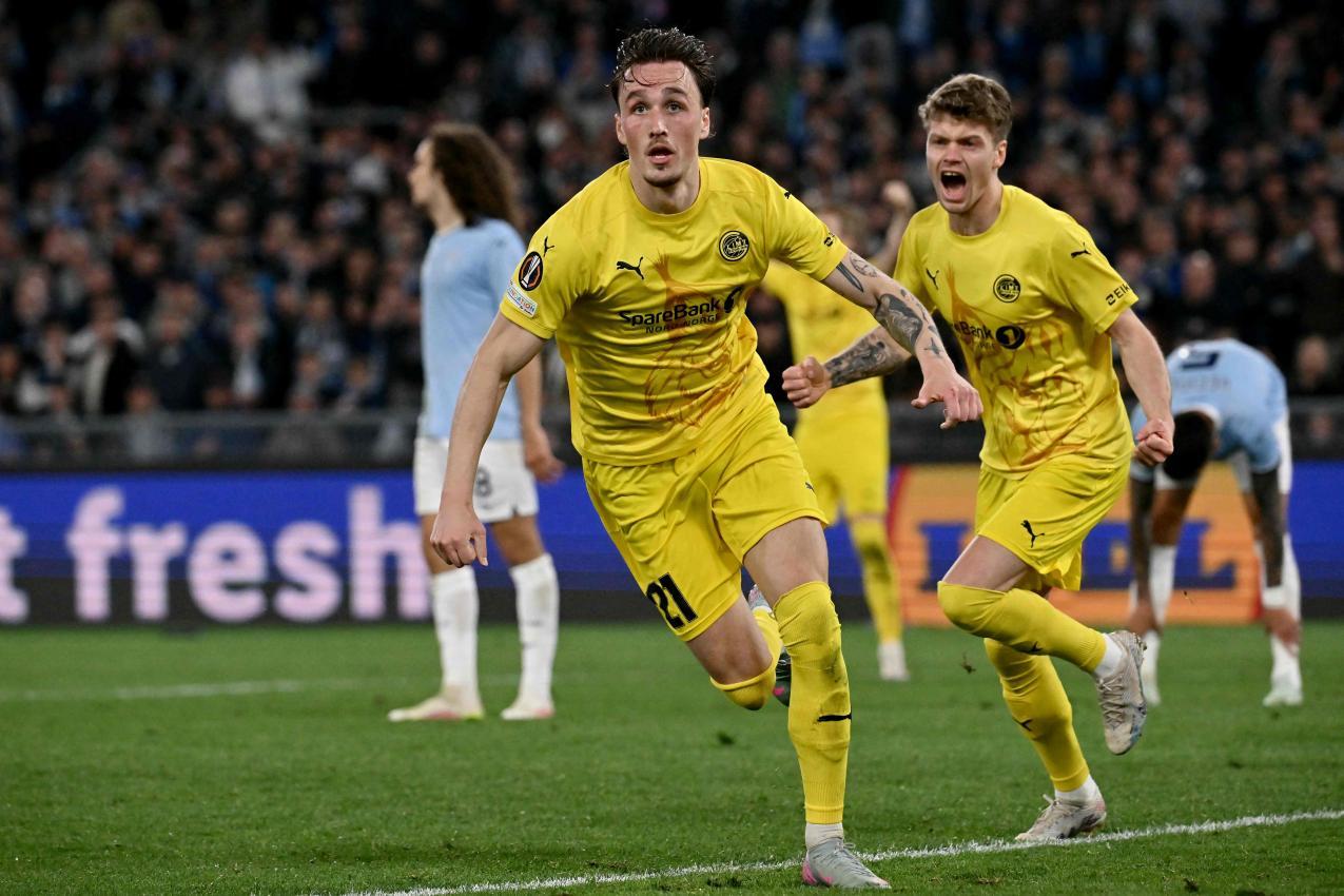 Bödo/Glimt hat als Außenseiter das Halbfinale erreicht. © APA/afp / FILIPPO MONTEFORTE