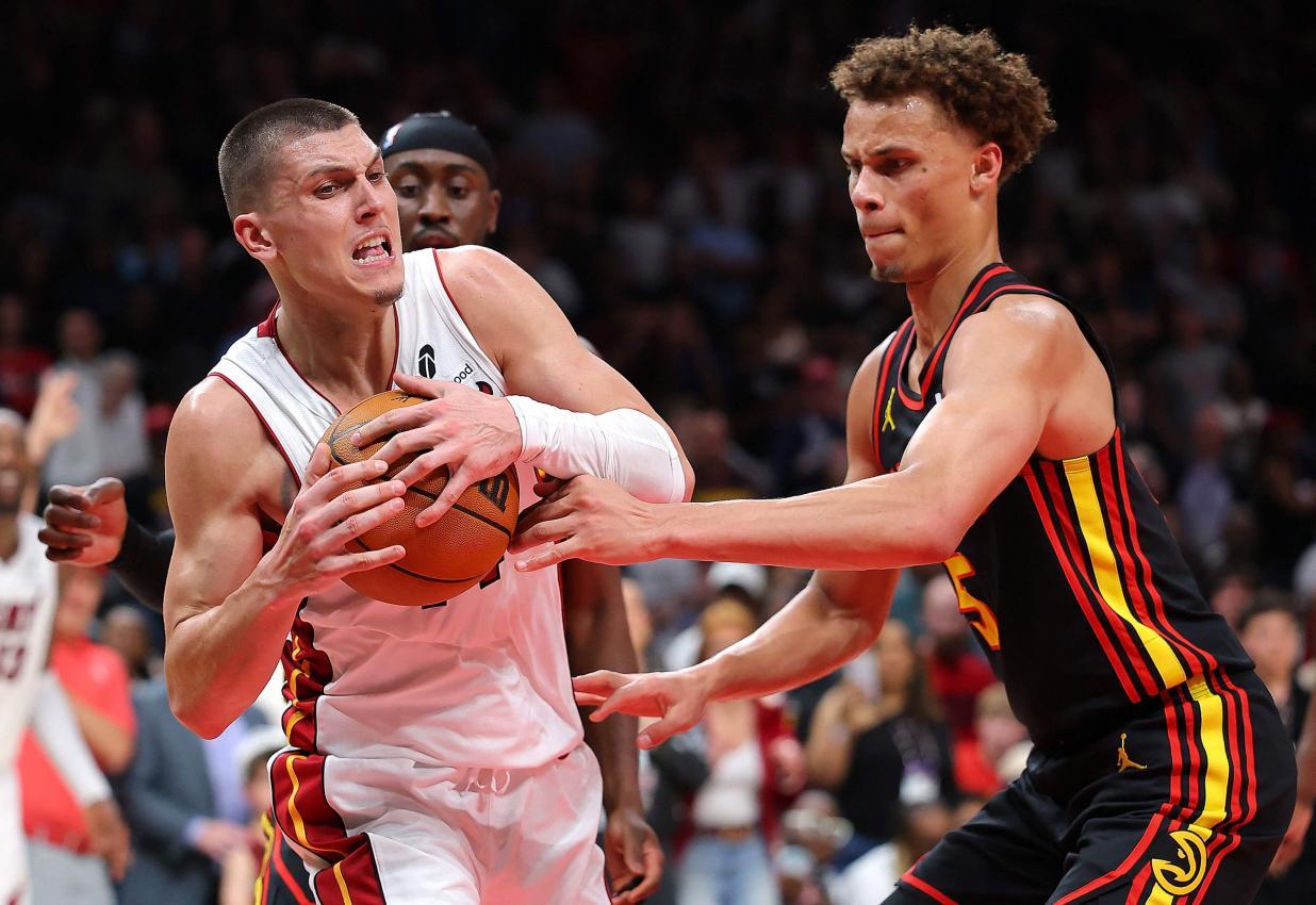 Tyler Herro (l.) war der beste Mann von Miami Heat. © APA / KEVIN C. COX