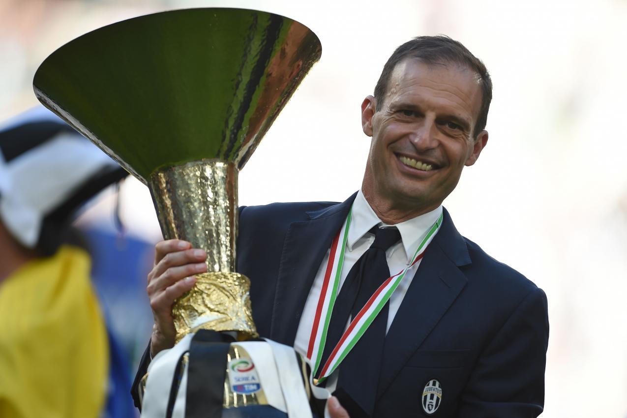 Allegri hat als Trainer sechs Mal den Scudetto gewonnen. © APA/afp / FILIPPO MONTEFORTE