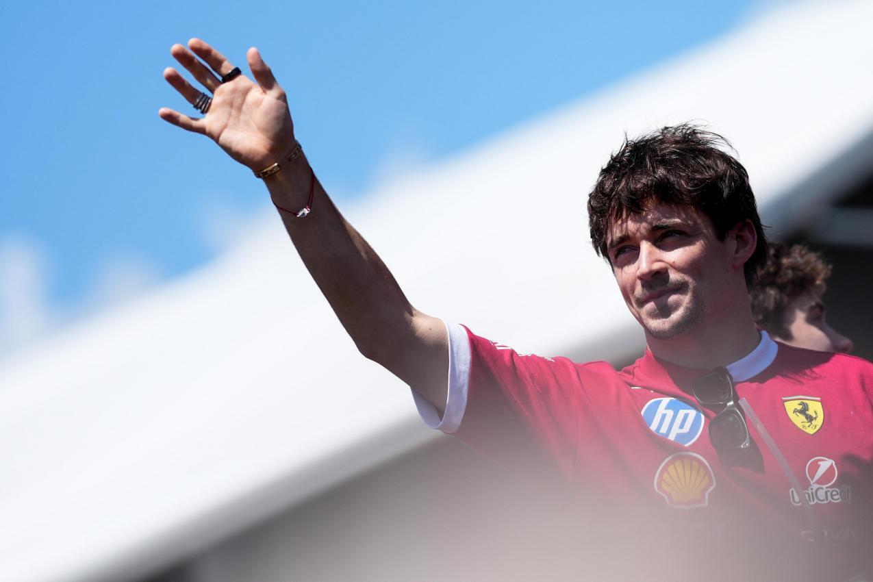 Charles Leclerc hat im Vorjahr zum ersten Mal sein Heimrennen gewonnen. © ANSA / DANILO DI GIOVANNI