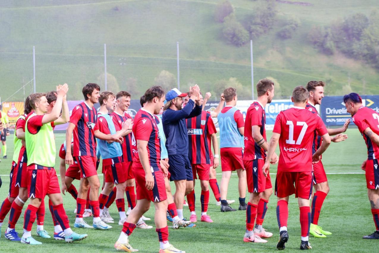 Der SSV Ahrntal will zurück in die Oberliga. © SSV Ahrntal